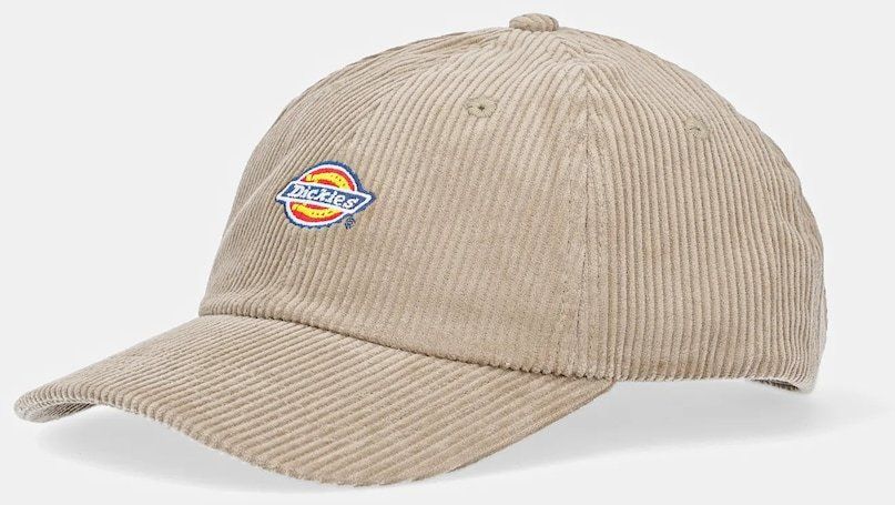 Menčestrová baseballová čiapka Dickies zelená farba, s nášivkou, DK0A4ZAYKHK1
