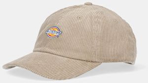 Menčestrová baseballová čiapka Dickies zelená farba, s nášivkou, DK0A4ZAYKHK1