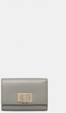 Kožená peňaženka Furla dámska, šedá farba, WP00225 ARE000 AG700