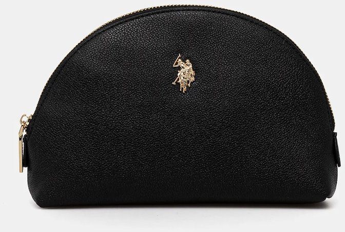 Kozmetická taška U.S. Polo Assn. JONES čierna farba, BIUJE6322WVP