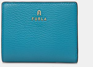 Kožená peňaženka Furla dámska, tyrkysová farba, WP00307 HSF000 TR400