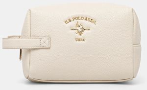 Kozmetická taška U.S. Polo Assn. STANFORD béžová farba, BIUSS8375WVP