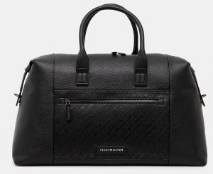 Taška Tommy Hilfiger čierna farba, AM0AM13383
