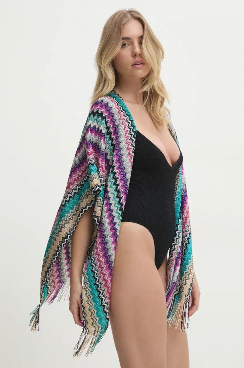 Plážový odev Missoni tyrkysová farba, 5P2SVMD9973