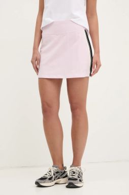 Sukňa Dkny ružová farba, mini, puzdrová, DP5K1004