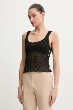 Top Pinko čierna farba, 104642 A2EB