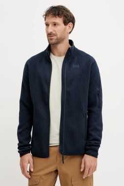 Športová mikina Helly Hansen Varde 2.0 tmavomodrá farba, melanžová, 49429