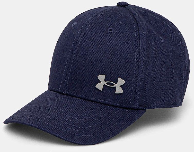 Šiltovka Under Armour Sportstyle Metal tmavomodrá farba, jednofarebná, 1389695