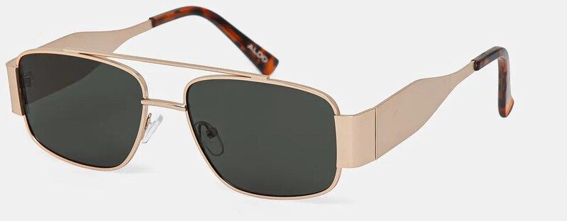 Slnečné okuliare Aldo CLUBSHADES pánske, zlatá farba, 13935561