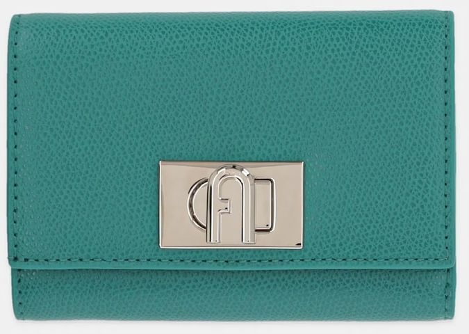Kožená peňaženka Furla dámska, zelená farba, WP00225 ARE000 D7D00