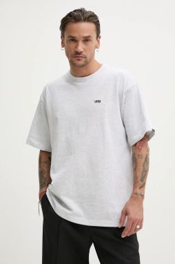 Tričko Vans pánske, šedá farba, jednofarebné, VN000P1P1QI1