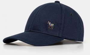 Bavlnená šiltovka Paul Smith tmavomodrá farba, s nášivkou, M1A.987DT.POZEB