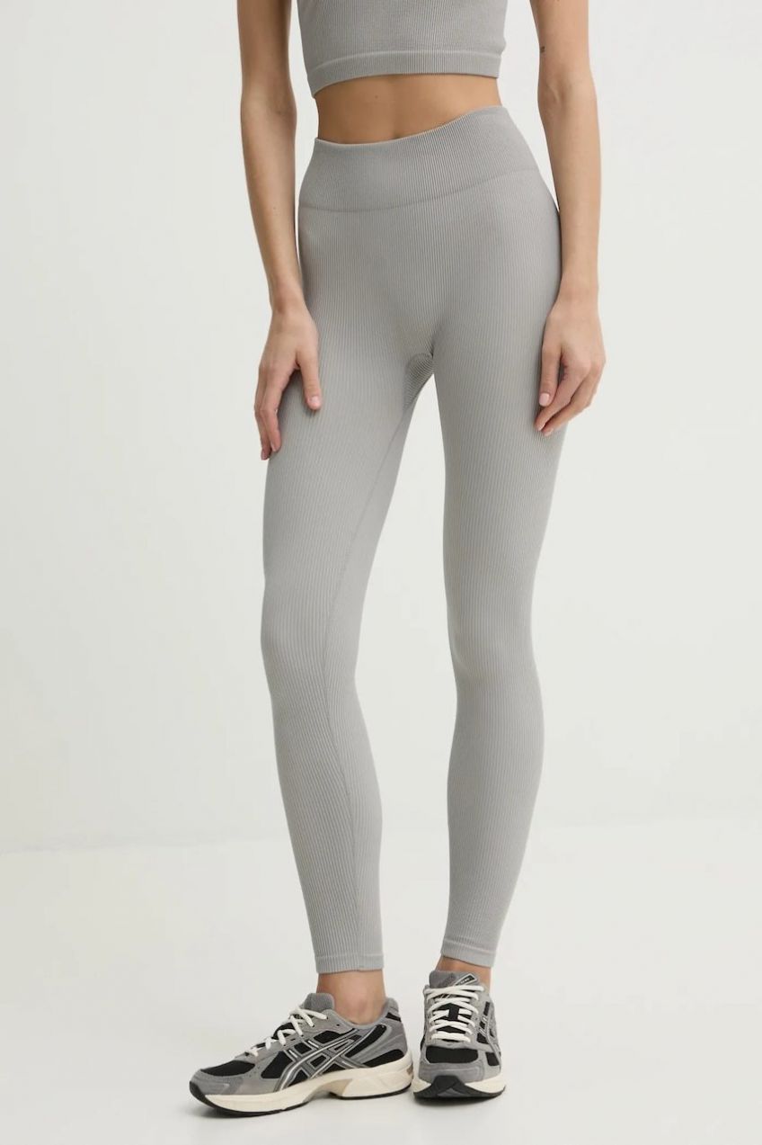 Legíny Guess MARTINA dámske, šedá farba, jednofarebné, V5RB07 Z3KH0