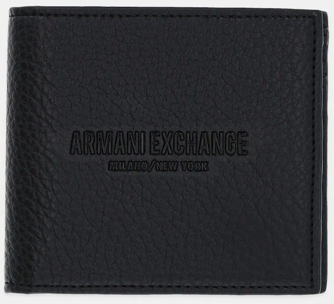 Peňaženka Armani Exchange pánska, čierna farba, XM000167 AF11931
