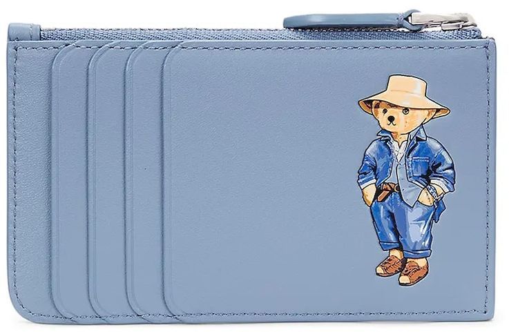 Kožená peňaženka Polo Ralph Lauren dámsky, 427960633