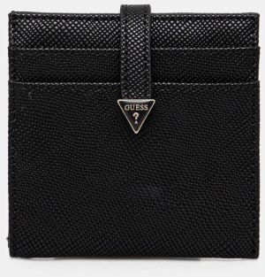 Peňaženka Guess LAUREL dámska, čierna farba, SWZG85 00152