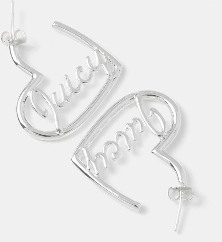 Náušnice Juicy Couture JUICY HEART LARGE HOOP EARRINGS JCJHE124011
