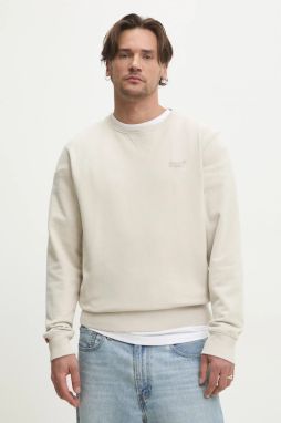 Mikina Superdry pánska, béžová farba, jednofarebná, M2013751A-1LC