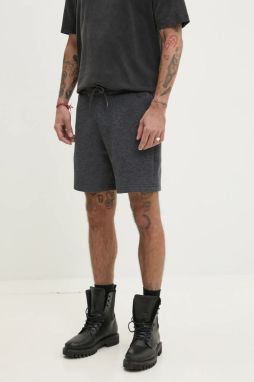 Šortky Hollister Co. pánske, šedá farba, KI328-5030