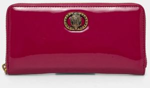 Kožená peňaženka Kurt Geiger London CHELSEA dámska, ružová farba, 3599052309