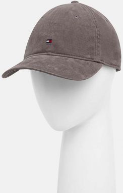 Bavlnená šiltovka Tommy Hilfiger tmavomodrá farba, jednofarebná, AM0AM12531