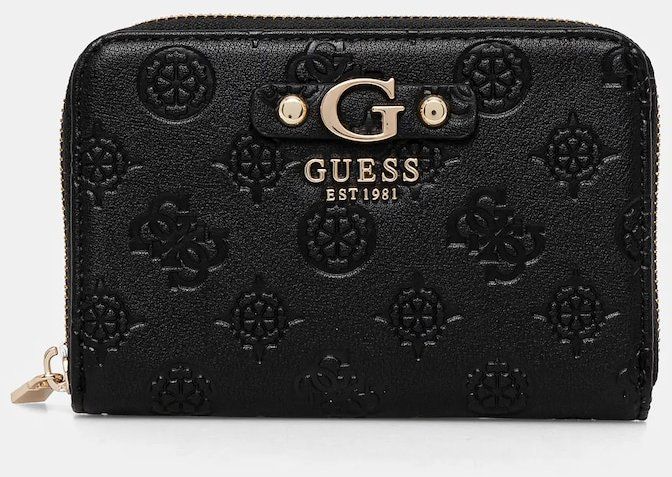 Peňaženka Guess GERTY dámska, čierna farba, SWPD95 29140