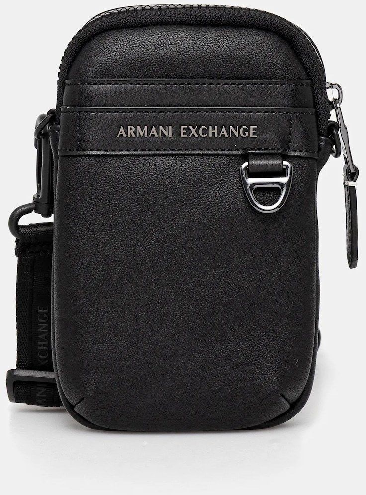 Malá taška Armani Exchange čierna farba, XM000256 AF11925