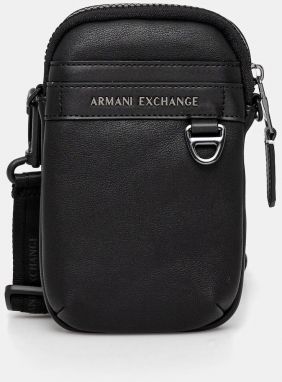 Malá taška Armani Exchange čierna farba, XM000256 AF11925