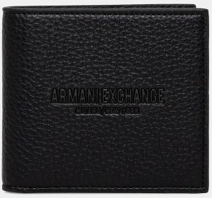Peňaženka Armani Exchange pánska, čierna farba, XM000168 AF11931