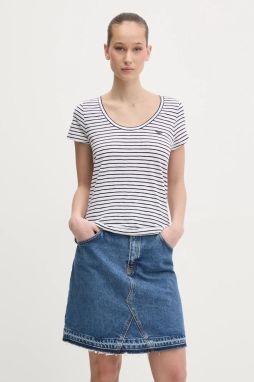 Tričko Superdry dámske, tmavomodrá farba, W1011381A-F7W