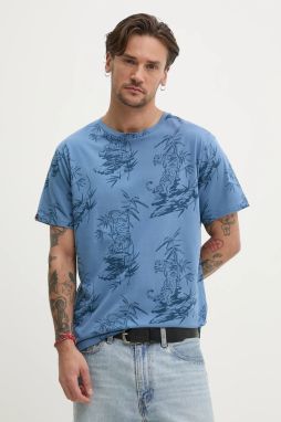 Bavlnené tričko Superdry pánske, vzorované, M1012315A-F8S