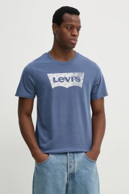 Bavlnené tričko Levi's GRAPHIC CREWNECK TEE pánske, s potlačou, 22491