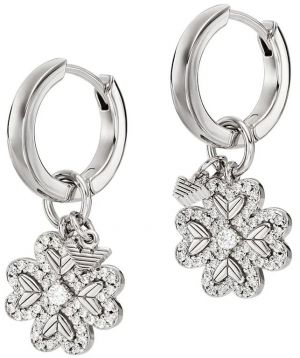 Strieborné náušnice Emporio Armani SENTIMENTAL EG3608040