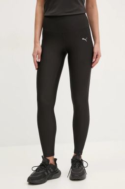 Bežecké legíny Puma Velocity čierna farba, jednofarebné, 526591