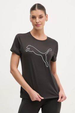 Tréningové tričko Puma Train All Day Essentials čierna farba, 525892