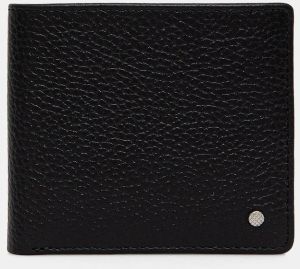 Kožená peňaženka Geox WALLET pánska, čierna farba, U35JFB 00046