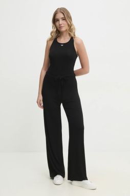 Overal Emporio Armani Underwear čierna farba, s okrúhlym výstrihom, EW000782 AF12192