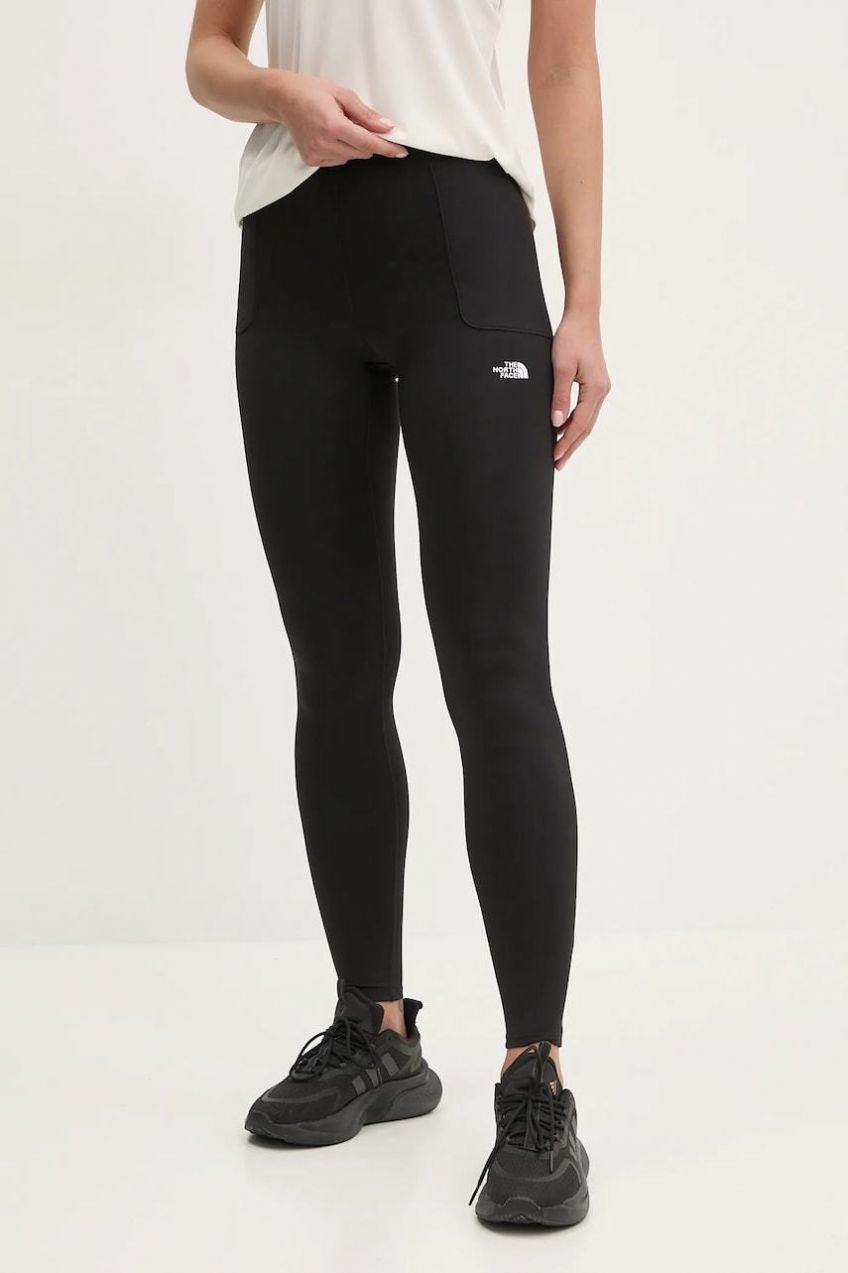 Športové legíny The North Face Refina dámske, čierna farba, jednofarebné, NF0A8918JK31