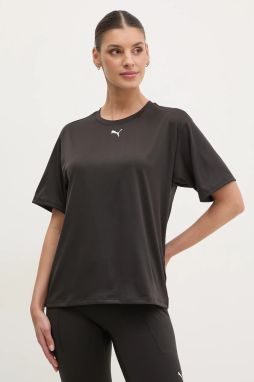 Tréningové tričko Puma Train All Day Essentials čierna farba, 527139