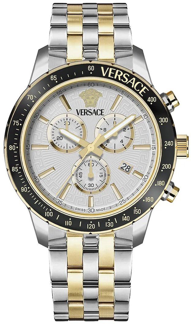 Hodinky Versace pánske, strieborná farba, VEZCA0624