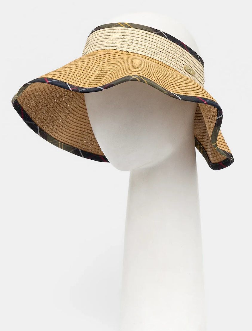 Šilt Barbour Elsdon béžová farba, jednofarebná, LHA0581BE11