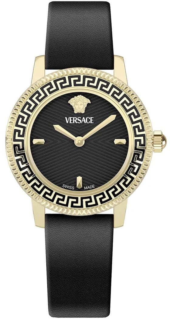 Hodinky Versace dámske, čierna farba, VEUCA0224