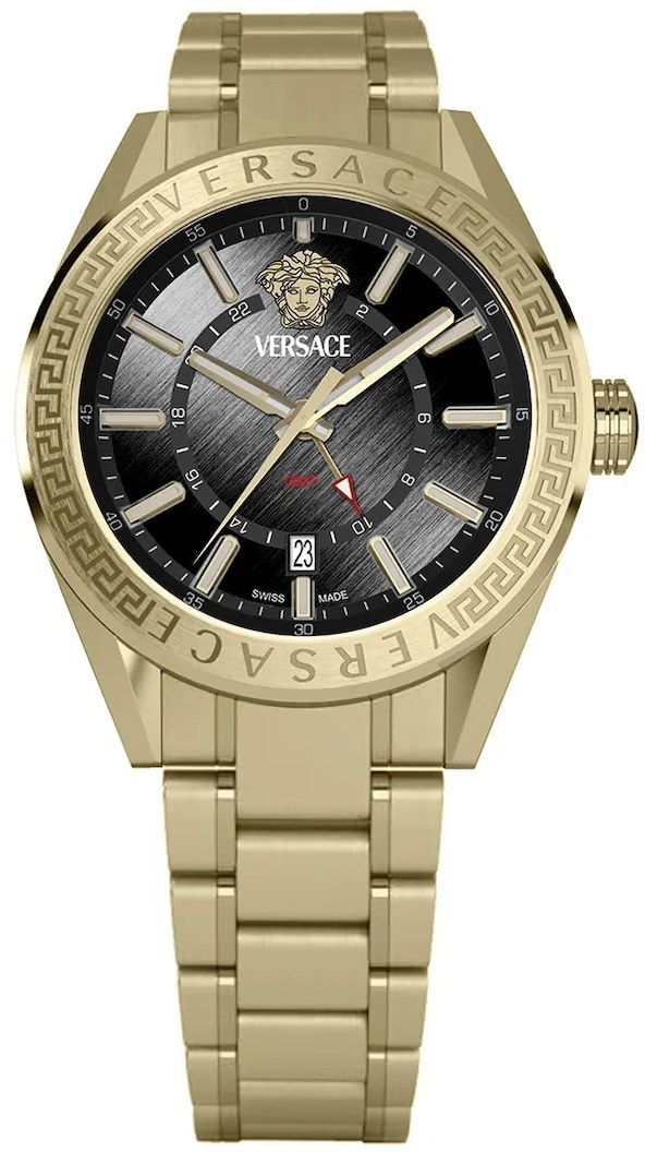Hodinky Versace pánske, zlatá farba, VEAFA0724