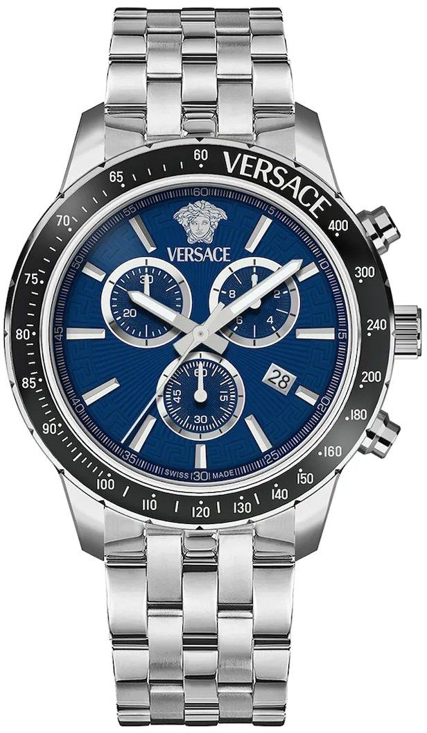 Hodinky Versace pánske, strieborná farba, VEZCA0324