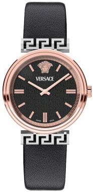 Hodinky Versace dámske, čierna farba, VETCA0224