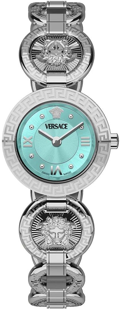 Hodinky Versace dámske, strieborná farba, VEWCA0324