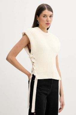 Vesta IRO dámska, béžová farba, teplá, WP12DOLPA
