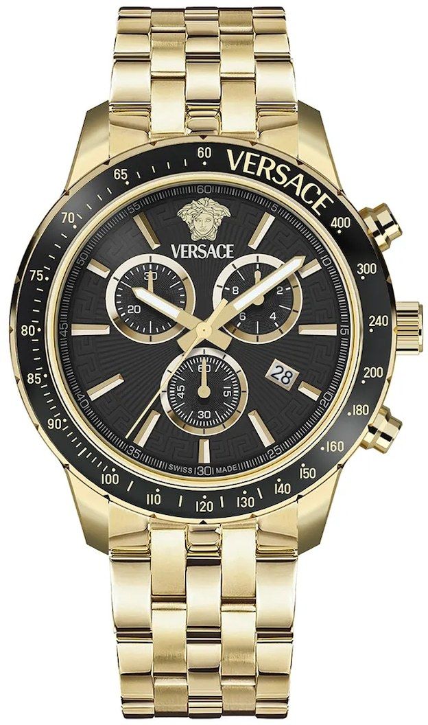 Hodinky Versace pánske, zlatá farba, VEZCA0724