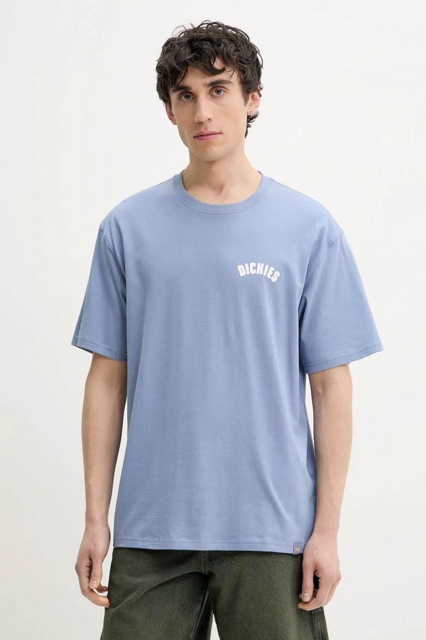 Bavlnené tričko Dickies pánske, s potlačou, DK0A4Z95K371