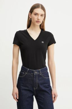 Tričko Armani Exchange dámske, čierna farba, XW000105 AF11929